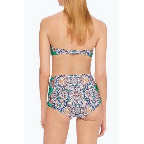 Tory Burch Blue and Green Bikini Swimwear - Picture 2 of 7